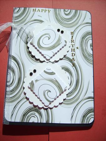 Monochrome Swirls Duo Paper by ANGELA STYLES