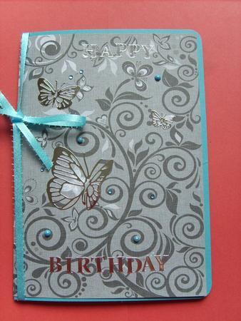 Flourishes & Butterflies Rich Shade A4 Backing Paper by ANGELA STYLES