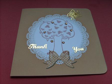 Square Pearls and Lace Card Front or Insert by ANGELA STYLES