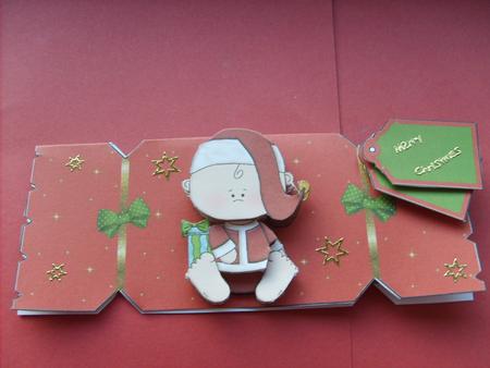 Baby Christmas Cracker by ANGELA STYLES