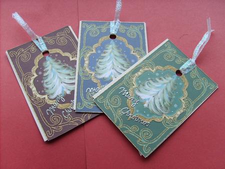 Magic Christmas Atc Set 1 by ANGELA STYLES