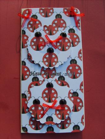 Ladybug, Ladybug A4 Backing Paper by ANGELA STYLES