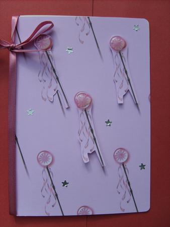 Daisy Fairy Wands Backing Paper by ANGELA STYLES