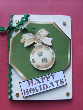 Christmas Bauble Toppers by ANGELA STYLES