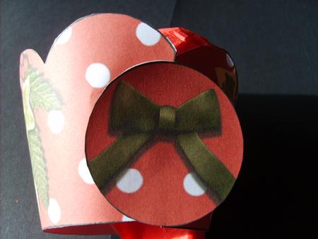 Cupcake Wrappers - Red Polka Spot by ANGELA STYLES
