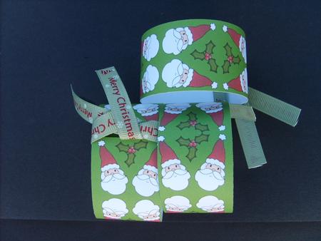 Santa Backing Paper (green) by ANGELA STYLES