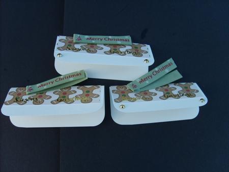Gingerbread Man Backing Paper (cream) by ANGELA STYLES