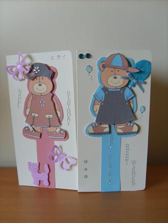 His and Hers Dress Me Up Teddy Bears by ANGELA STYLES