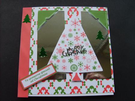 Winter Tree Mini Set Red & Green by ANGELA STYLES