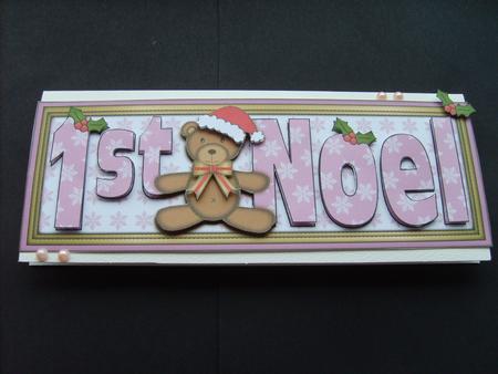 1st Noel Large Dl in Pink Shades by ANGELA STYLES