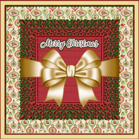 Christmas Joy Bows by Angela Taylor
