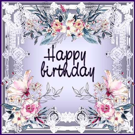 20 Candy Floss Backgrounds 8x8 by Angela Taylor