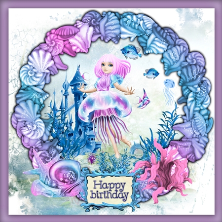 Ocean Beauties, kit from Bella Caribena  by Angela Taylor