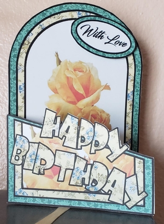 Cutaway Yellow Roses by Angela Taylor