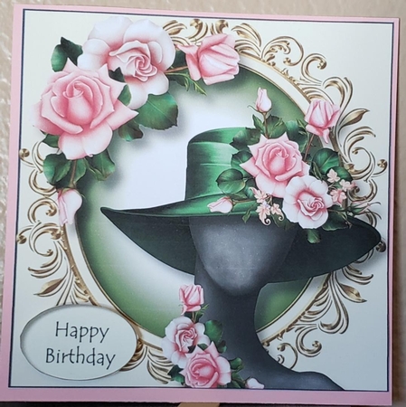 Garden Party Blush Roses by Angela Taylor