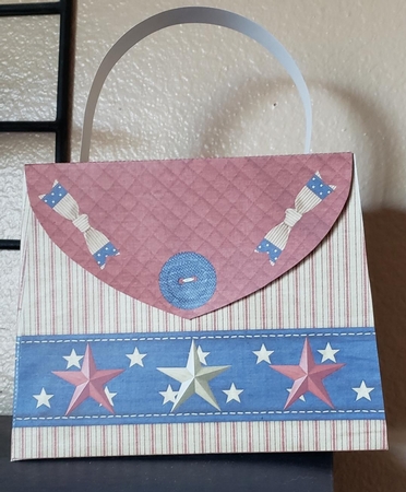Patriotic Purse Gift Box by Angela Taylor