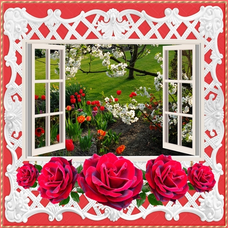 2 Birthstone Frames by Angela Taylor