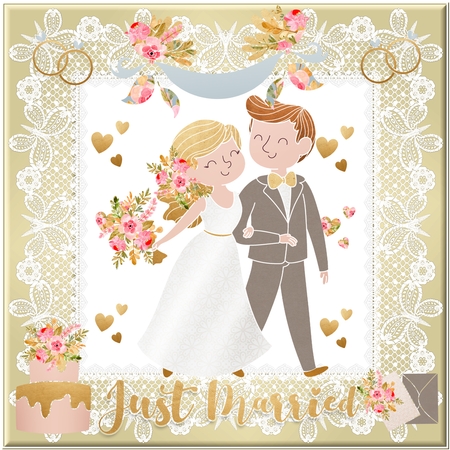 Lace Butterfly Frames & Butterflies-Cute by Angela Taylor