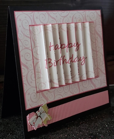 Princess Kitty Happy Birthday Flip Card Sheet by Angela Taylor