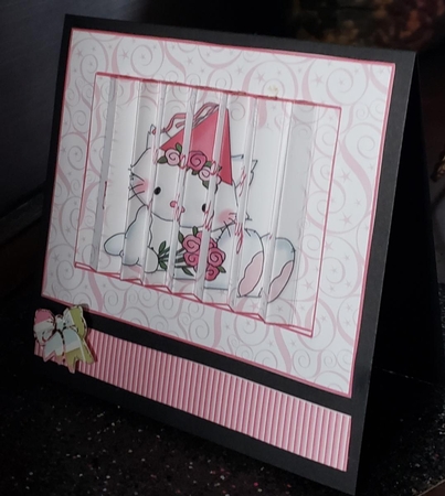 Princess Kitty Happy Birthday Flip Card Sheet by Angela Taylor
