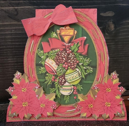 Vintage Door Knocker Special Large Oval Card Mini Kit by Angela Taylor