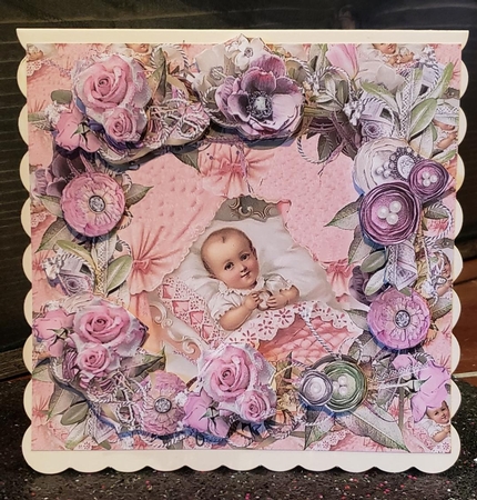 Floral Baby by Angela Taylor