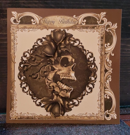 Awesome Skull by Angela Taylor