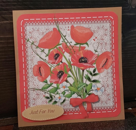 Beautiful Bouquet of Red Poppys  by Angela Taylor