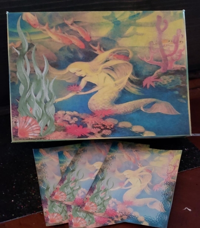 Art Deco The Little Mermaid A5 & A6 Stationery Kit by Angela Taylor