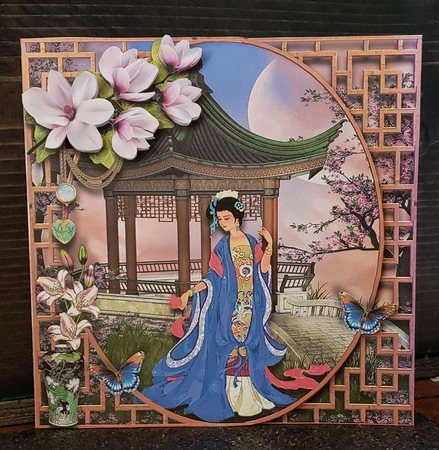 Oriental Tranquility 2 by Angela Taylor