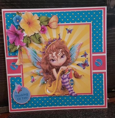 Love, Fairy And Flowers by Angela Taylor