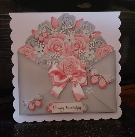 Envelope Full of Flowers 4 by Angela Taylor