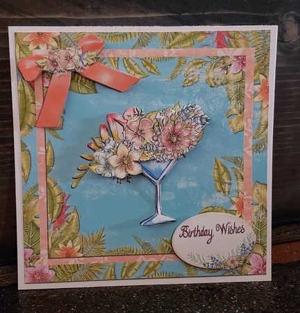 Get Well Soon - Floral Cocktail by Angela Taylor