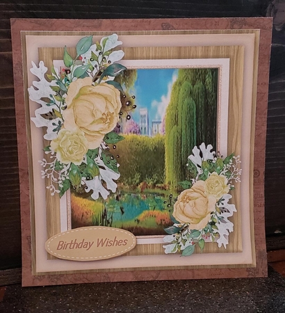 Beautiful Cream Roses  by Angela Taylor