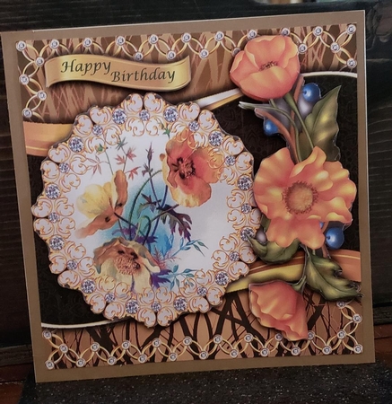 Bejewelled Blooms - Californian Poppy by Angela Taylor