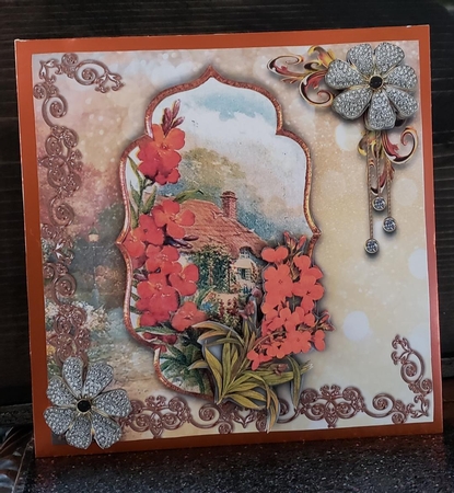 Misty Morning - Wallflower by Angela Taylor