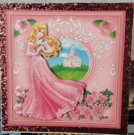 Princess Meadows Card Front Mini Kit-2 by Angela Taylor