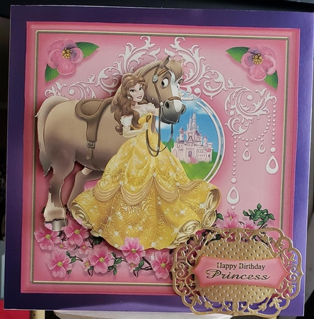 Princess Meadows Card Front Mini Kit-4 by Angela Taylor