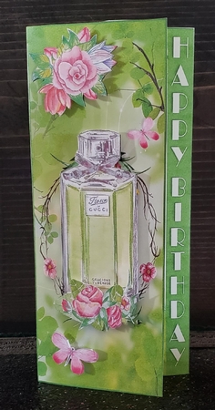 All-in-One Fold Spring Perfume & Gift Card by Angela Taylor
