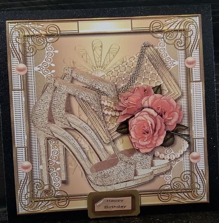 All That Glitters is Gold Card Topper 2 by Angela Taylor