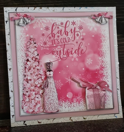 8x8 Baby its cold outside  by Angela Taylor