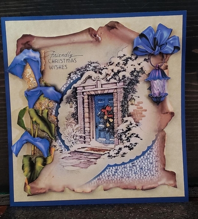Seasonal Scrolls - 4 by Angela Taylor