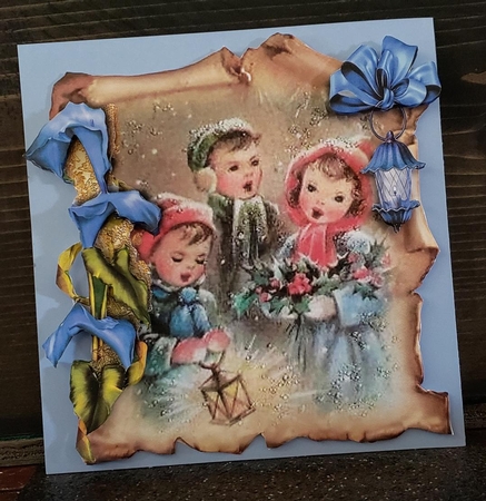 Seasonal Scrolls - 5 by Angela Taylor