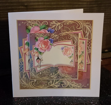 Opulent Summer Rose Toppers by Angela Taylor
