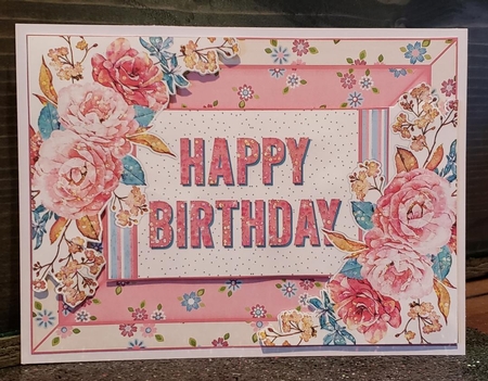 Happy Birthday Bloom 1501 by Angela Taylor
