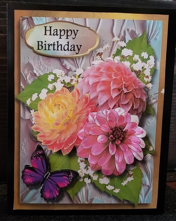 beautiful flowers greetings by Angela Taylor
