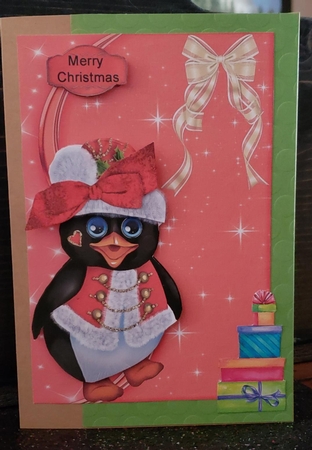 Penguins Christmas by Angela Taylor