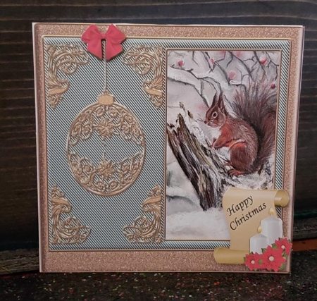 FESTIVE SQUIRELL by Angela Taylor