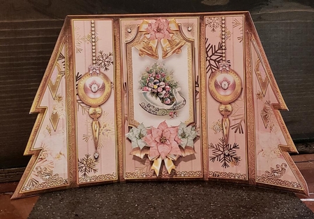 Pastel Shaped Christmas Card Mini Kit by Angela Taylor