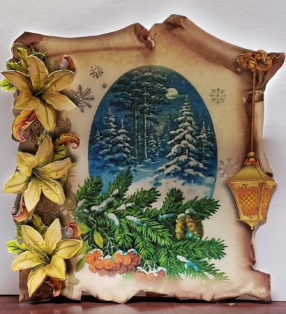 Seasonal Scrolls - 51 by Angela Taylor